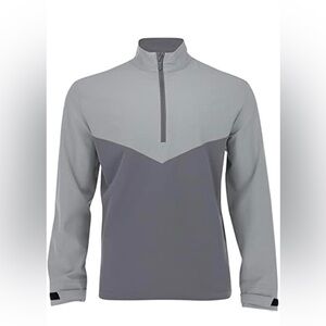 Callaway Men's Swing Tech Blocked 1/4 Zip Long Sleeve Golf Windbreaker